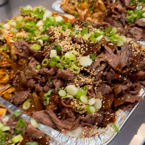Chicken & Beef Only Tray.