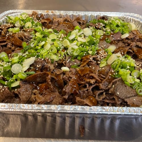 Beef Only Tray.