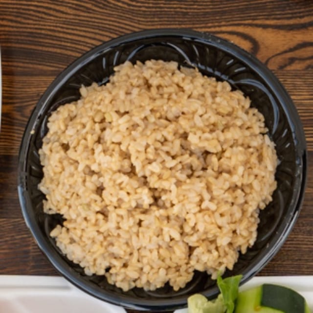Brown Rice Only.