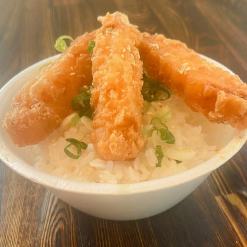 Med Shrimp Tempura Bowl.