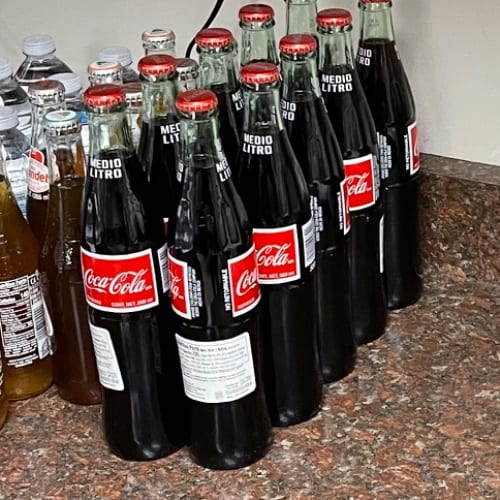 Coca & Bottle Drink.