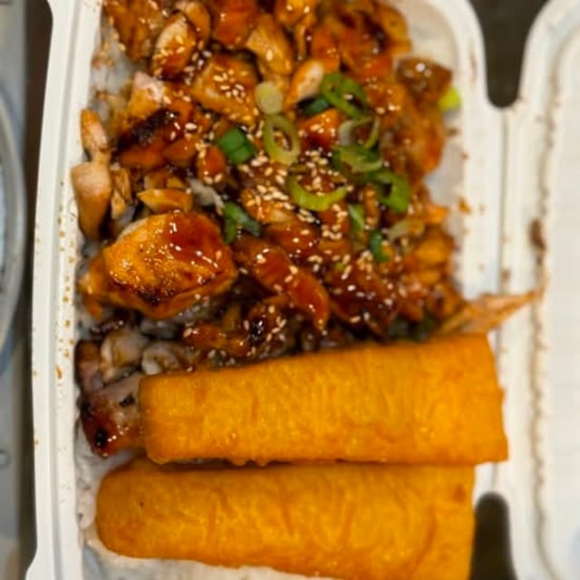 Chicken & Fish Plate.